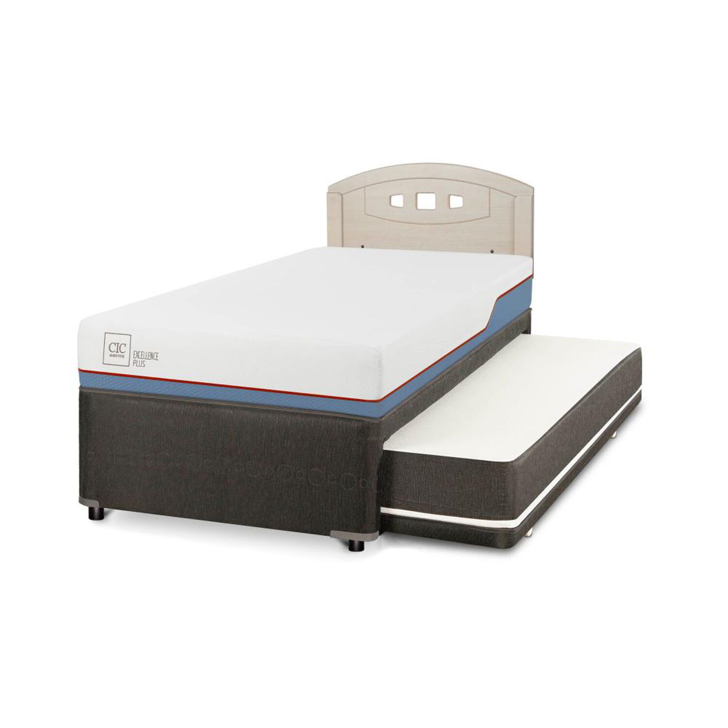Cama Nido Cic Cama Nido / 1.5 Plazas / Base Funcional + Respaldo image number 1.0