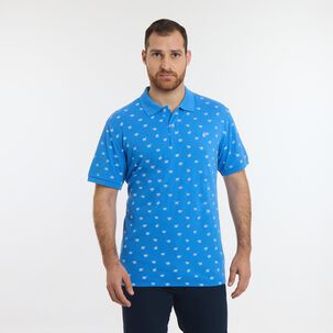 Polera Manga Corta Cuello Piqué Hombre Herald