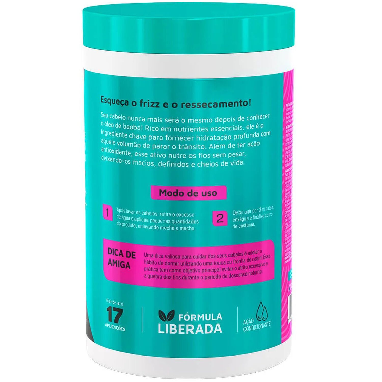 Crema De Tratamiento Santo Black Poderoso Novex 400g image number 1.0