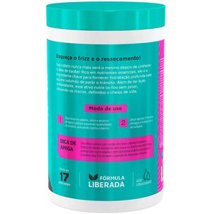 Crema De Tratamiento Santo Black Poderoso Novex 400g