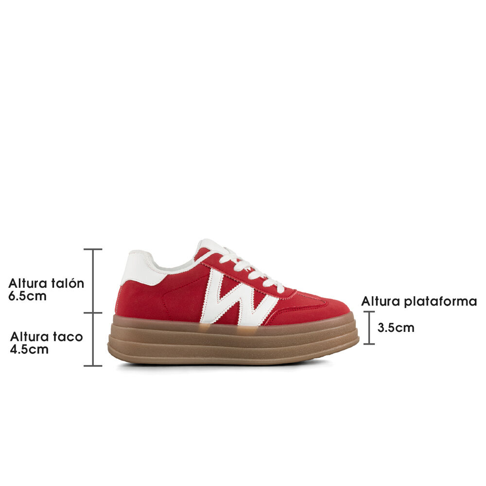 Zapatilla Casual Urbana Clasico Confort Mujer Weide Sl14 image number 6.0