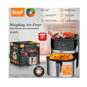 Freidora De Aire 8,3lts Raf R5375 Negro