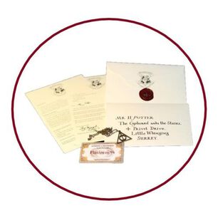 Pack Carta De Admisi&oacute;n Hp Harry