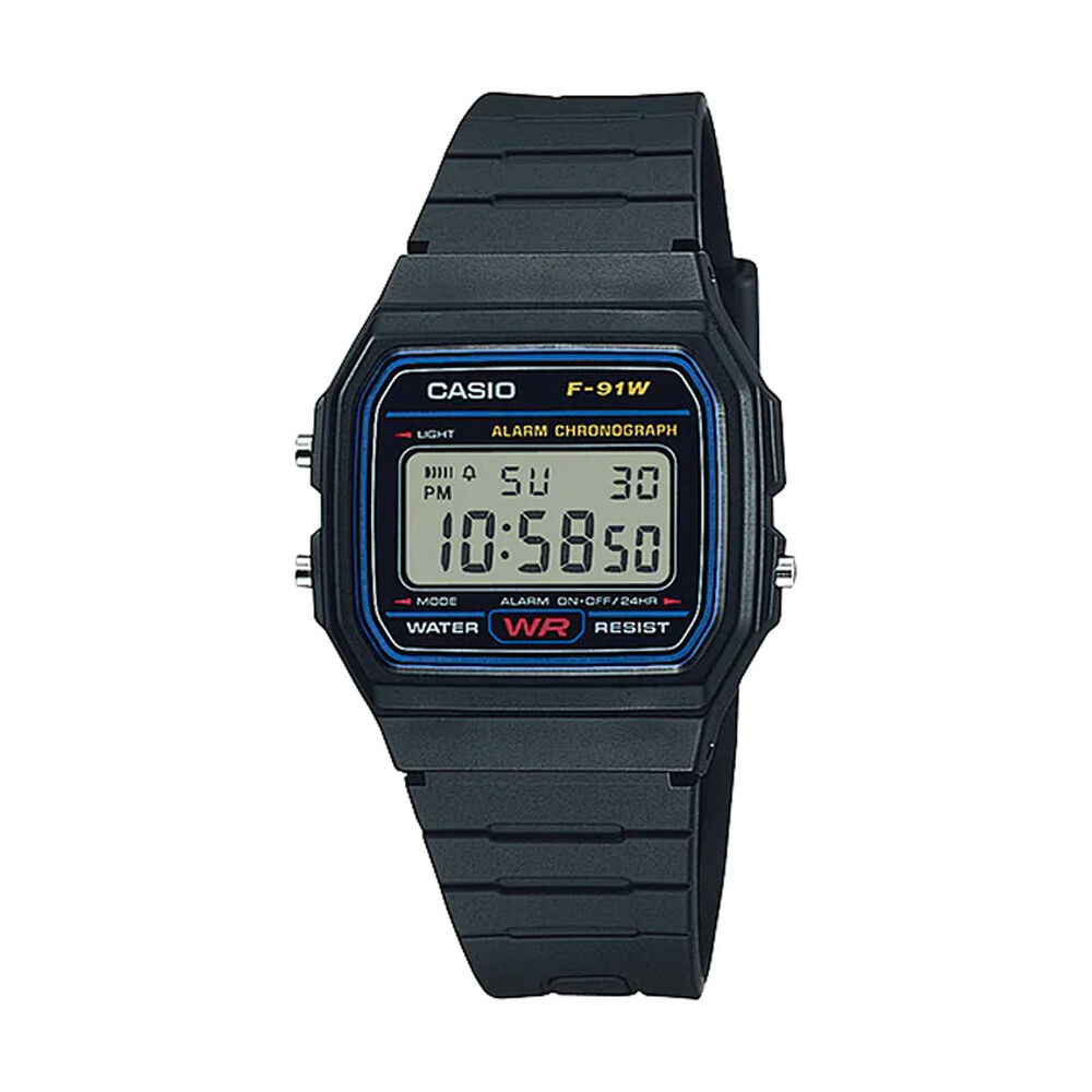 Reloj Casio Digital Hombre F-91w-1d image number 0.0