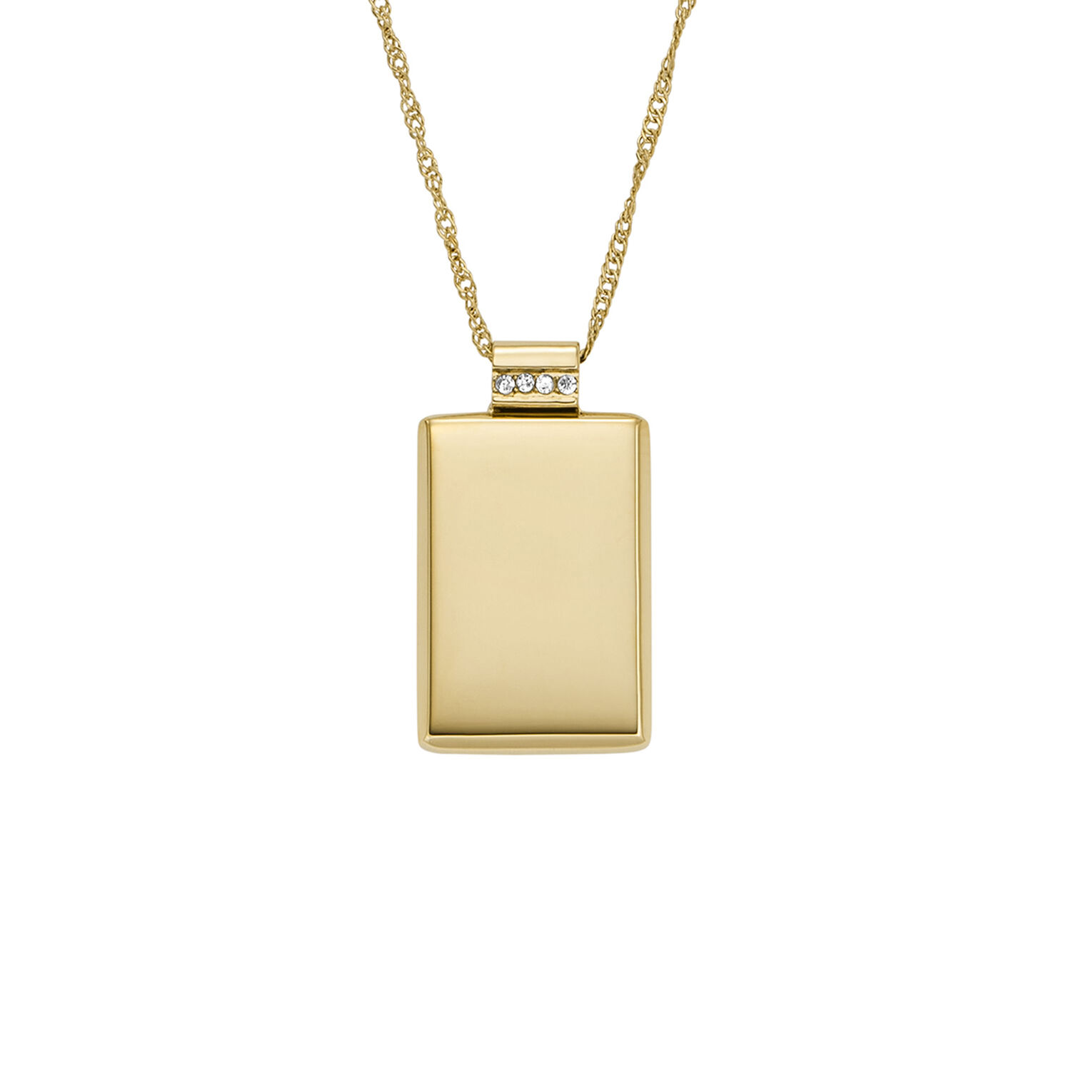 Collar Fossil Jf04688710 Dorado Mujer image number 1.0
