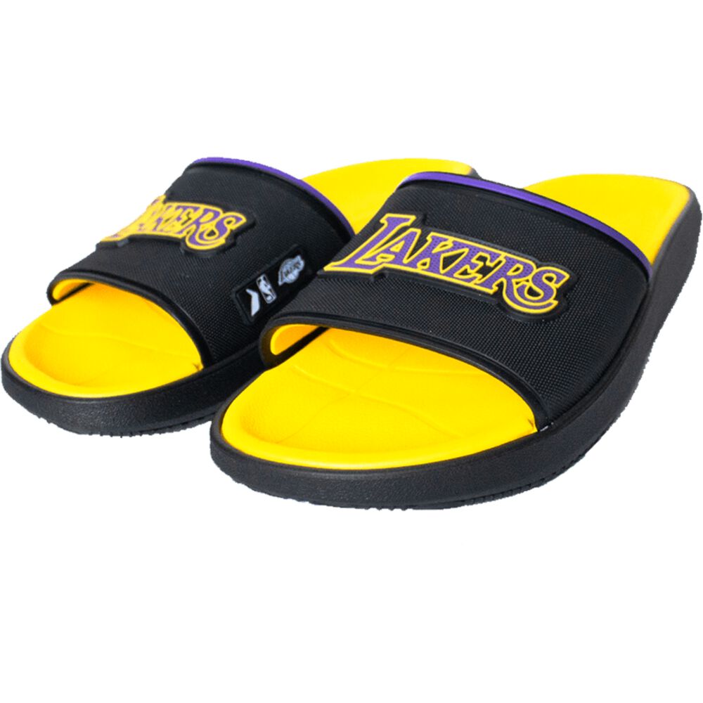 Sandalia Lakers Nba Negro/amarillo Rider image number 2.0