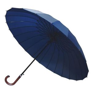 Paraguas Sombrilla Largo 65cm Con Mango Curvo