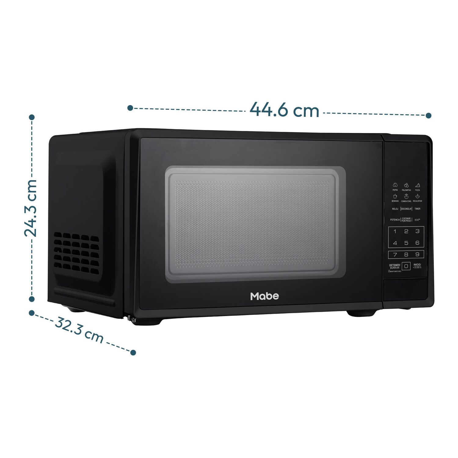 Microondas Mabe Hmm07chbn / 500 Watss image number 2.0
