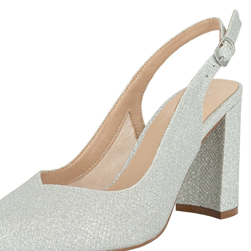 Zapato Shine Plateado Alquimia image number 3.0