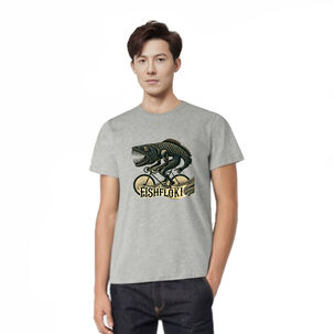 Polera Algodón Fish Floki Sport