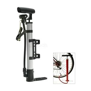 Mini Bombin Aluminio Y Pvc Para Bicicleta Y Pelotas