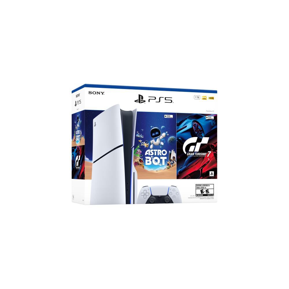 Consola PS5 Edición Disco + Juego Astro Bot + Juego Gran Turismo 7 image number 2.0