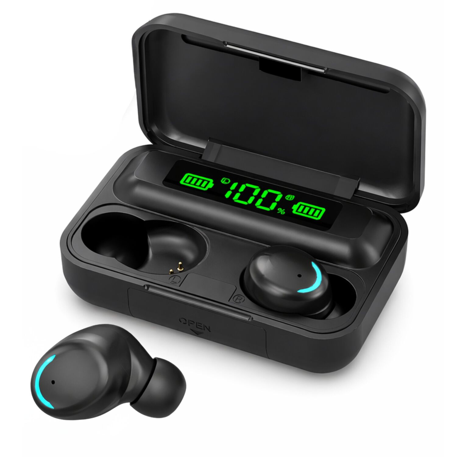 Aud&iacute;fonos Touch Energizer Bluetooth True Wireless Deep Bass image number 4.0