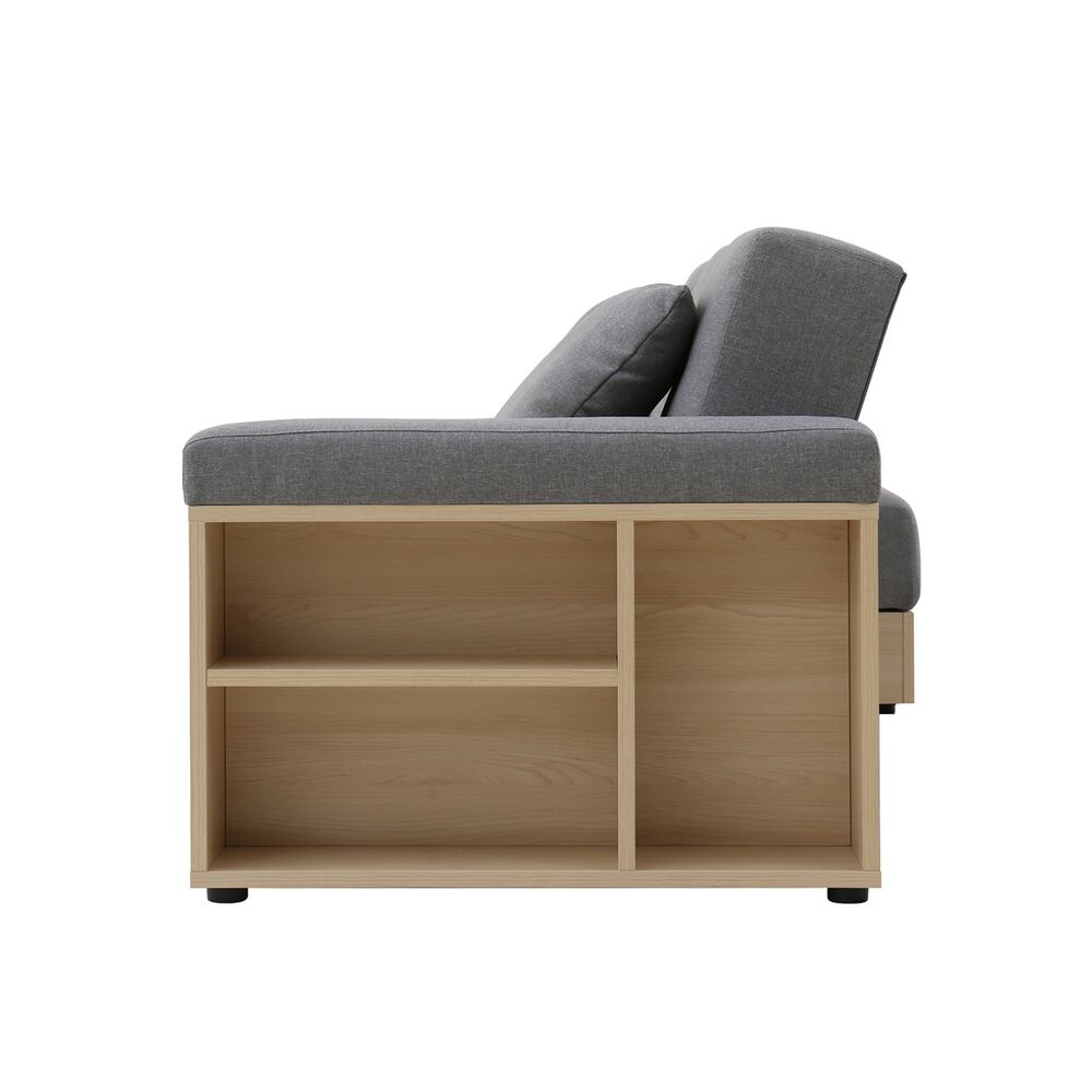 Sofá Cama Modular Alaska Gris 3 Cuerpos image number 3.0