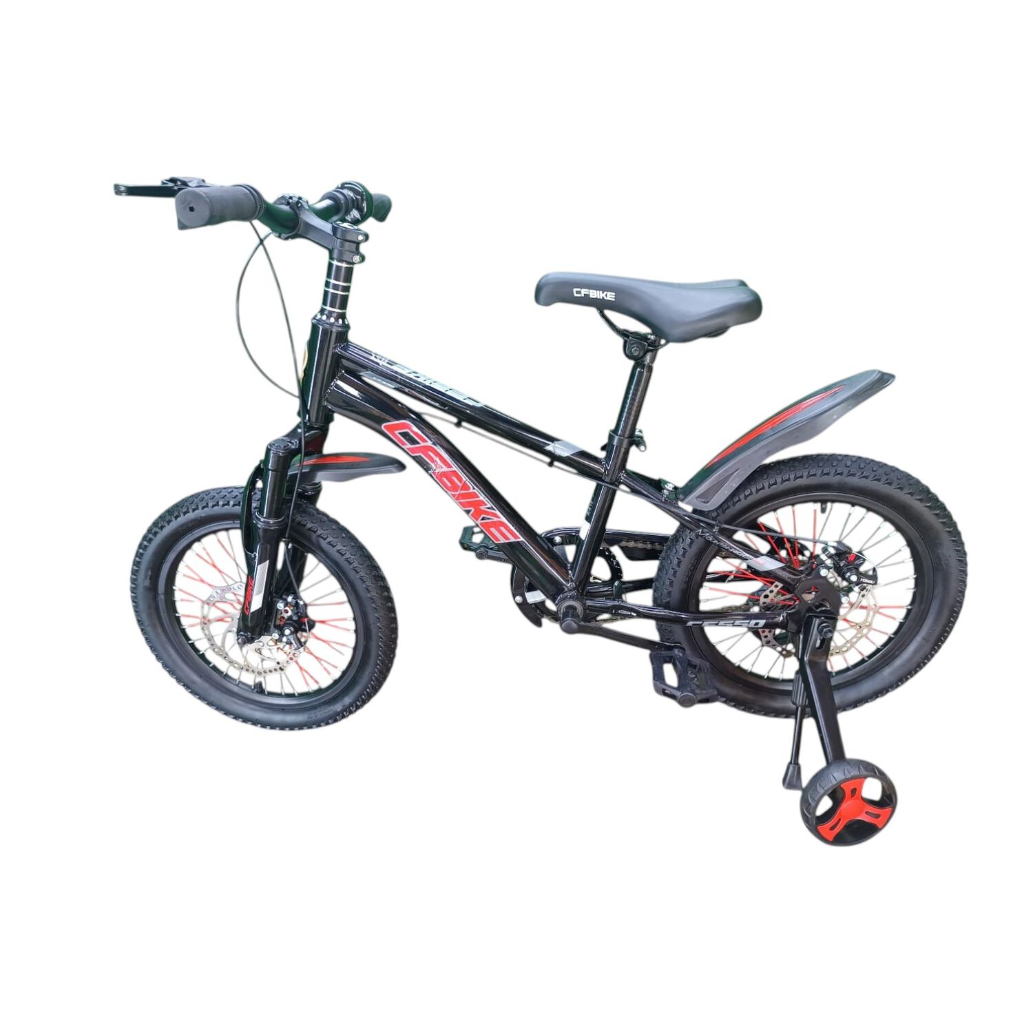 Bicicleta Aro 16 Cfbike Con Disco Negro image number 3.0