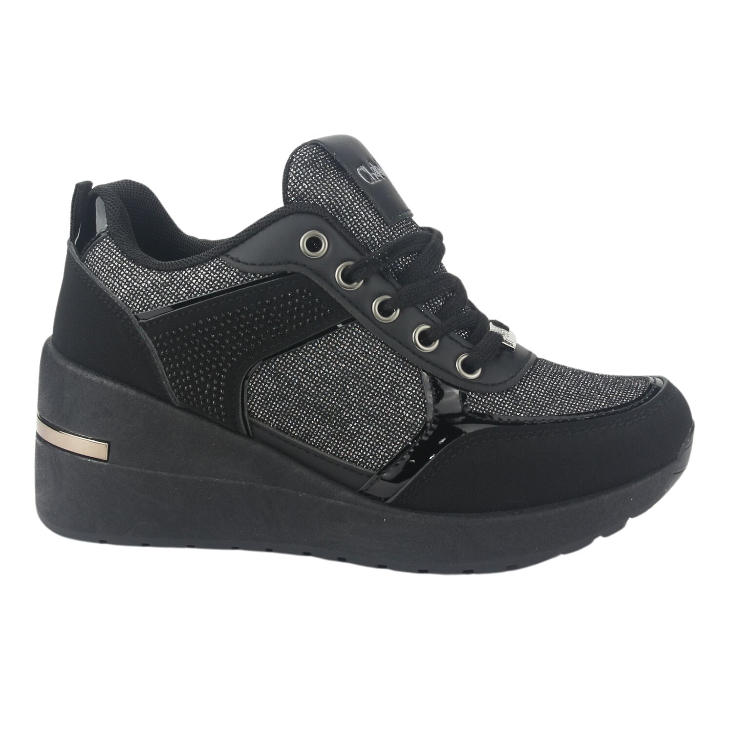 Zapatilla Chalada Mujer Bolki-1 Negro Urbano image number 0.0