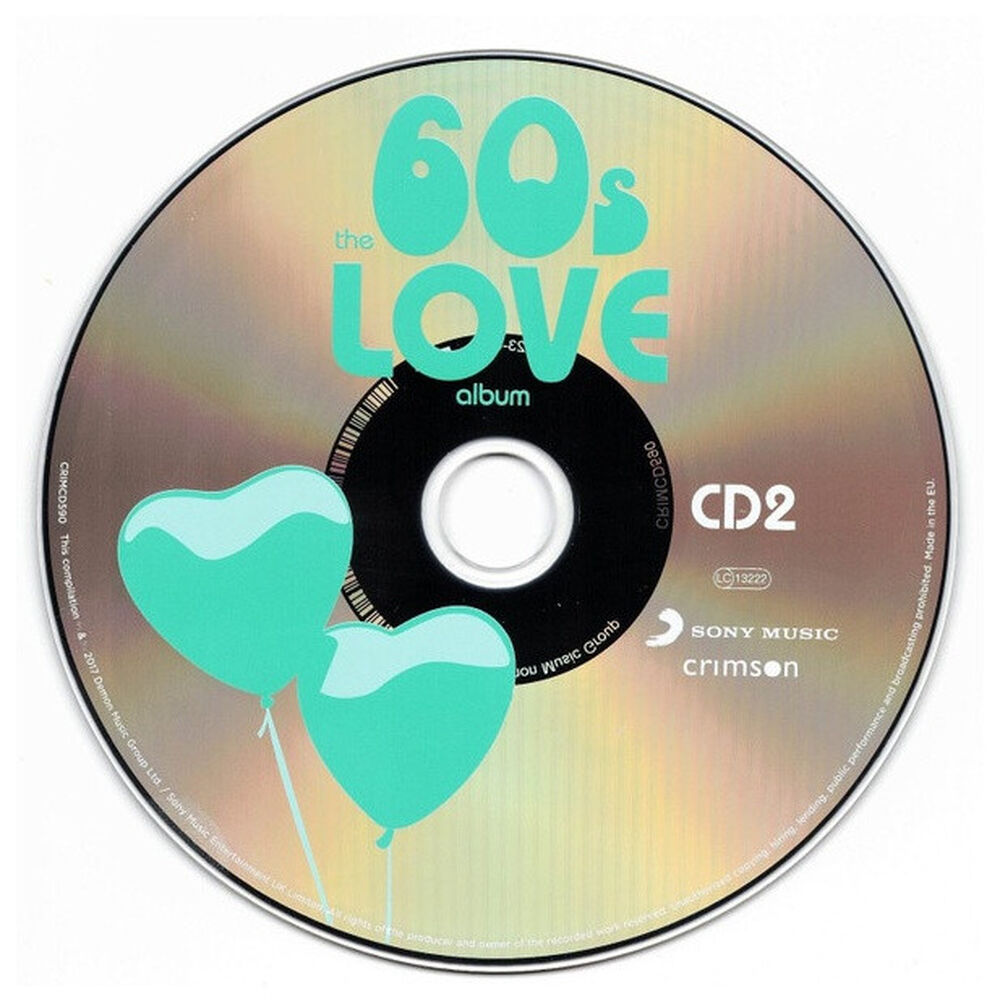 The 60's Love Album - 60's Hits (3cd Boxset) (uk) | Cd image number 4.0