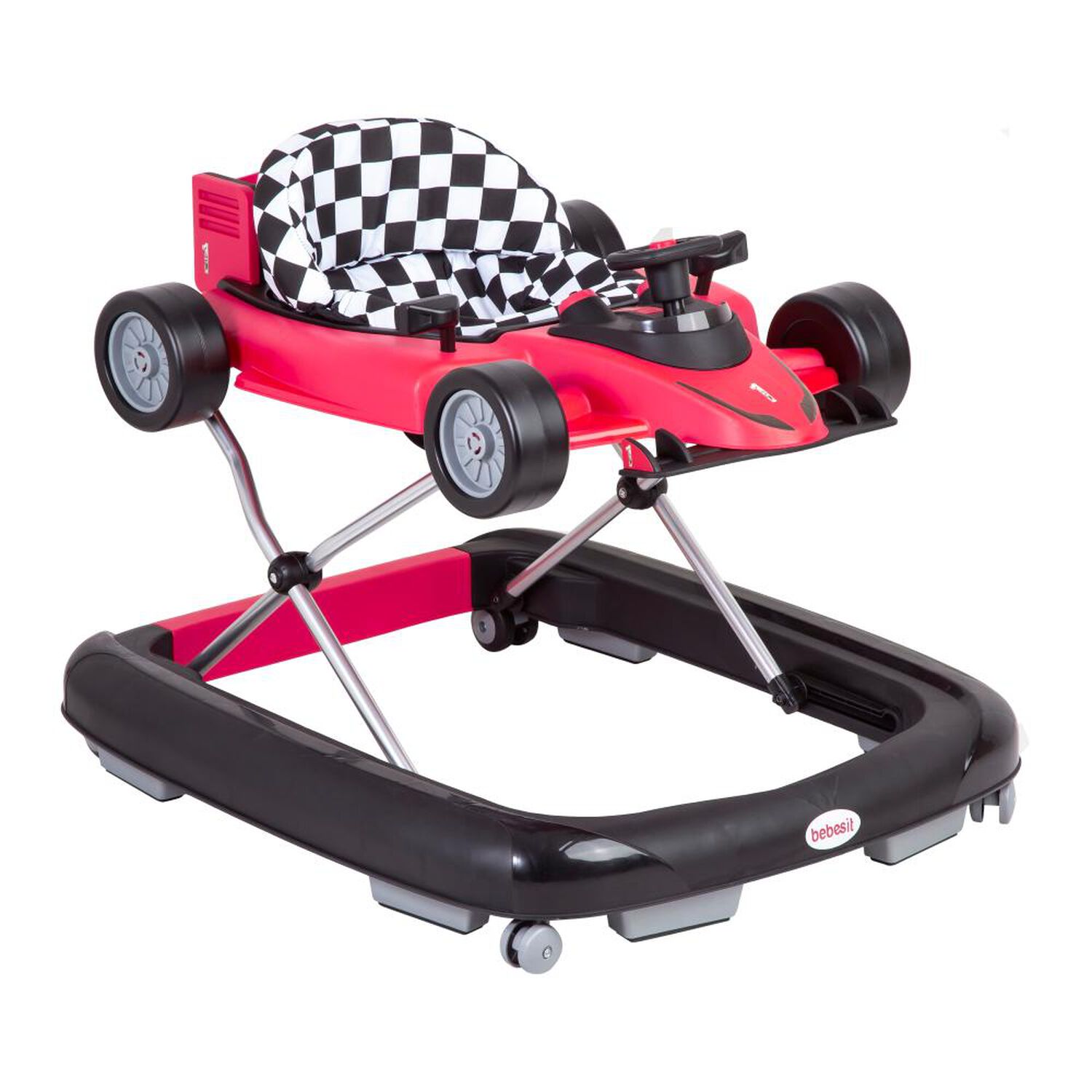 Andador Y Caminador Bebesit Seat y Walk Rosado image number 2.0