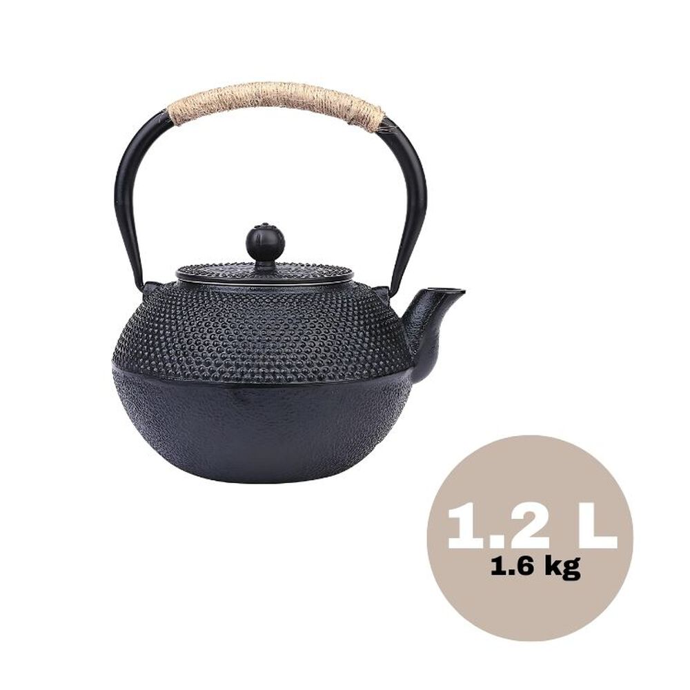 Tetera De Hierro Fundido 1.2l Estilo Japonés Antiguo image number 3.0