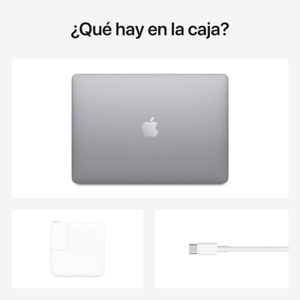 Macbook Air Retina 13.3" Liquid Retina Chip M1 De Apple 8gb 256gb Gris-nuevo Sellado image number 4.0