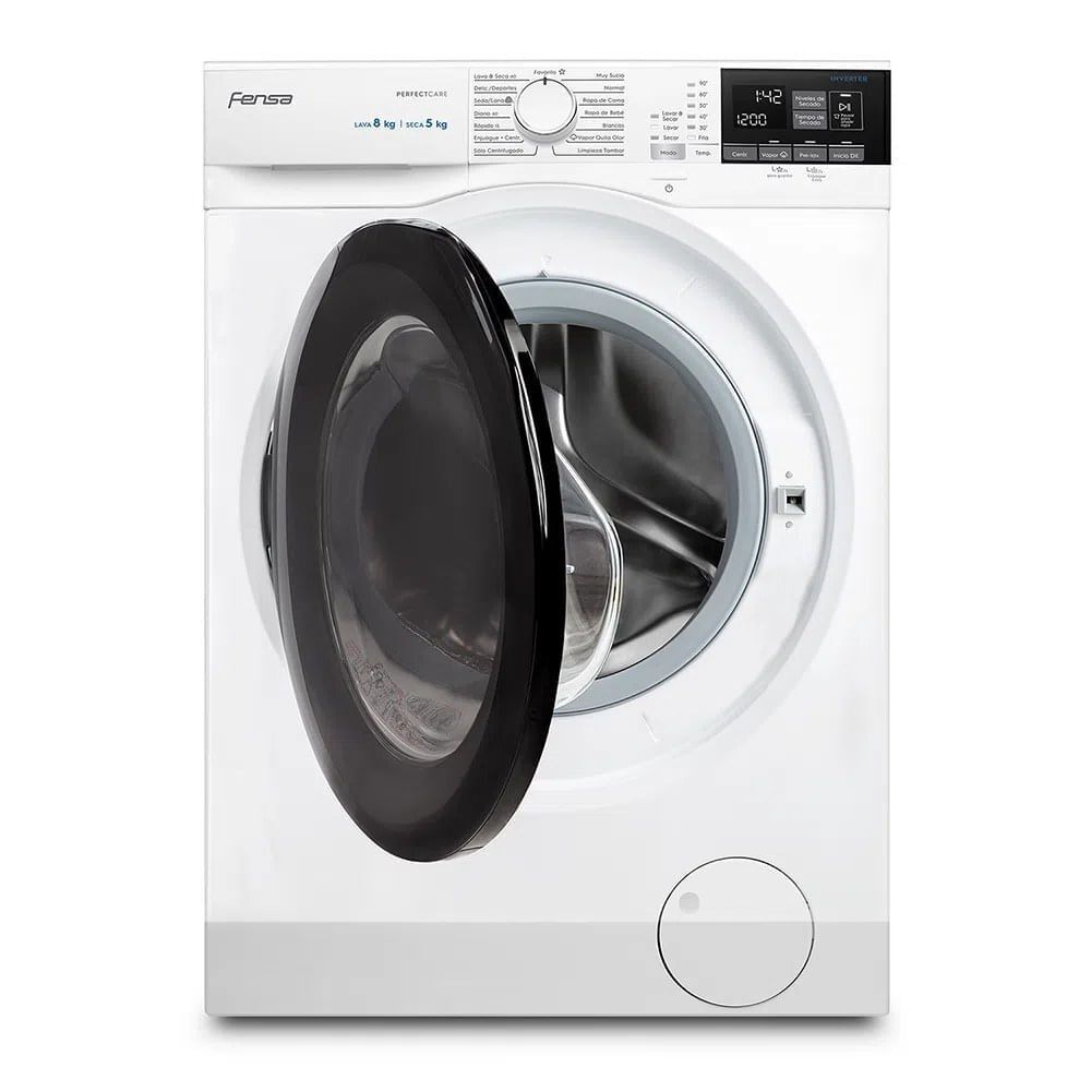 Lavadora Secadora Fensa 8kg Carga Frontal Vapour Care 8wd image number 3.0
