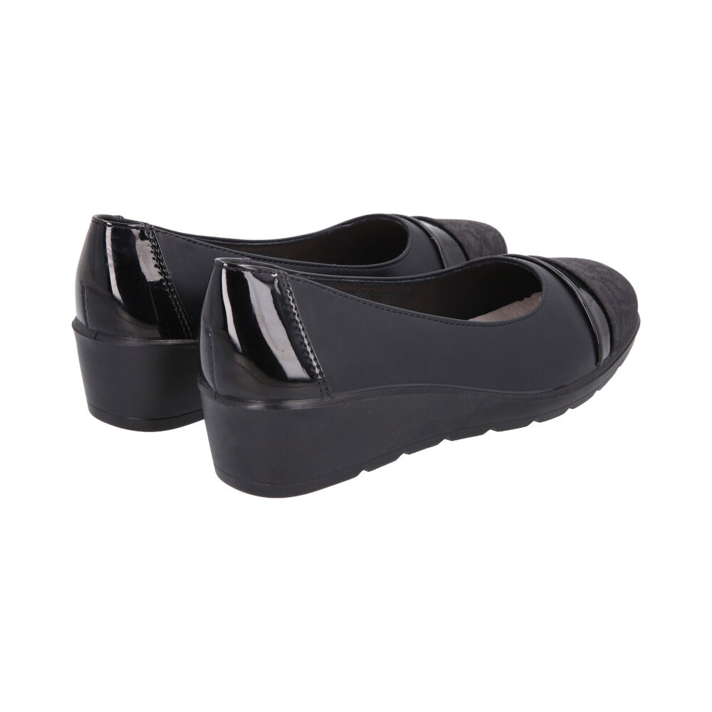 Zapato Mujer Negro Lipa Police image number 4.0