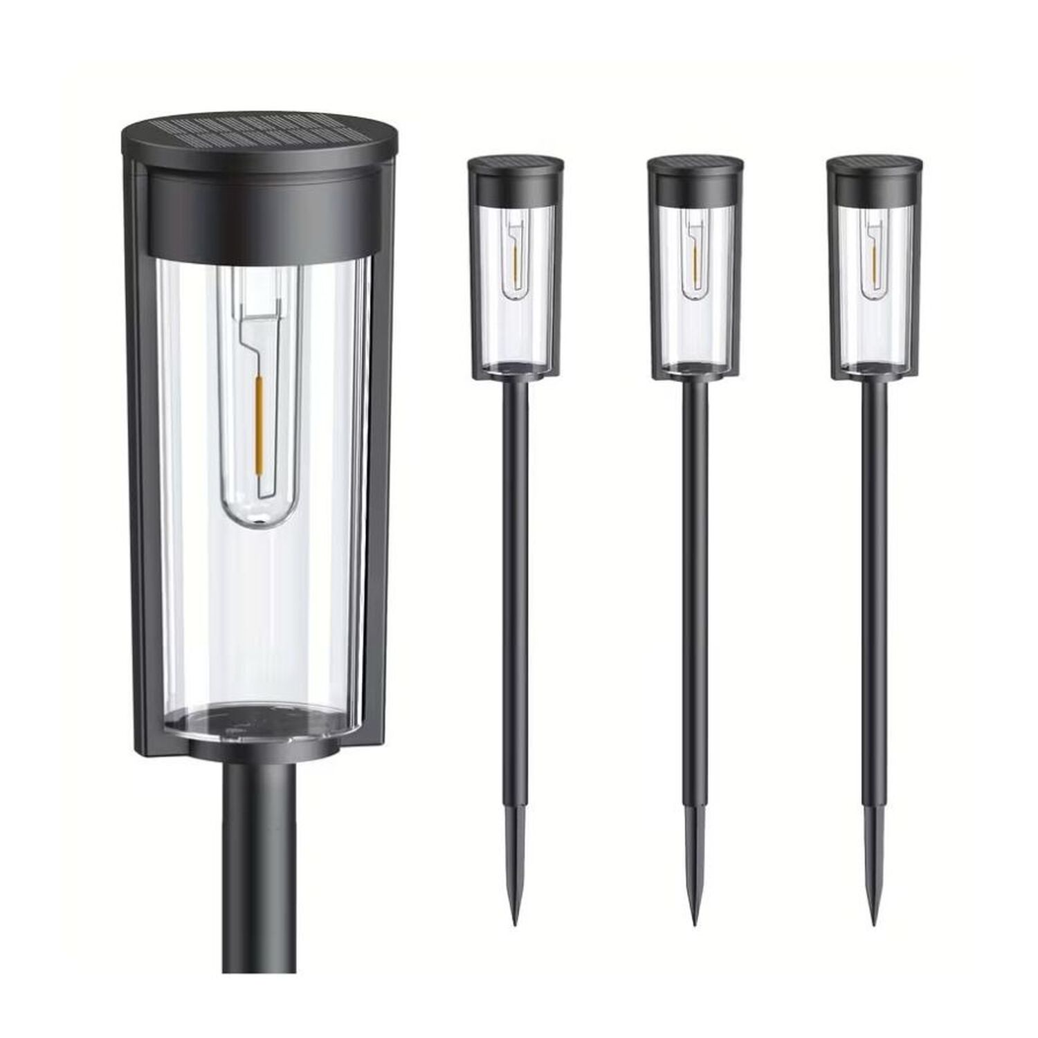 Estaca Solar Led Jard&iacute;n Foco Exterior Luces Decorativas image number 4.0