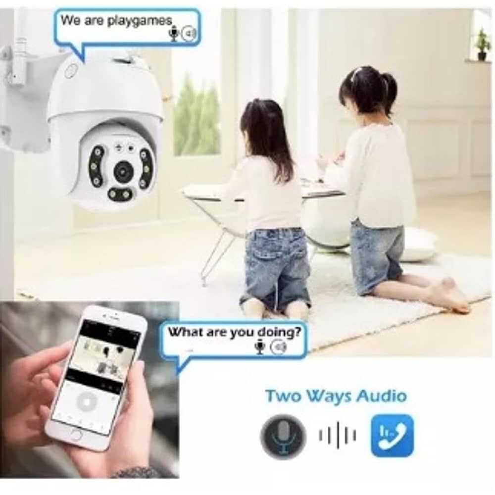 C&aacute;mara Para Seguridad 360 Ip Panor&aacute;mica Para Exteriores image number 2.0