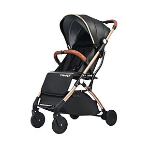 Coche De Paseo Compacto Accesorios Mini Negro Lubabycas