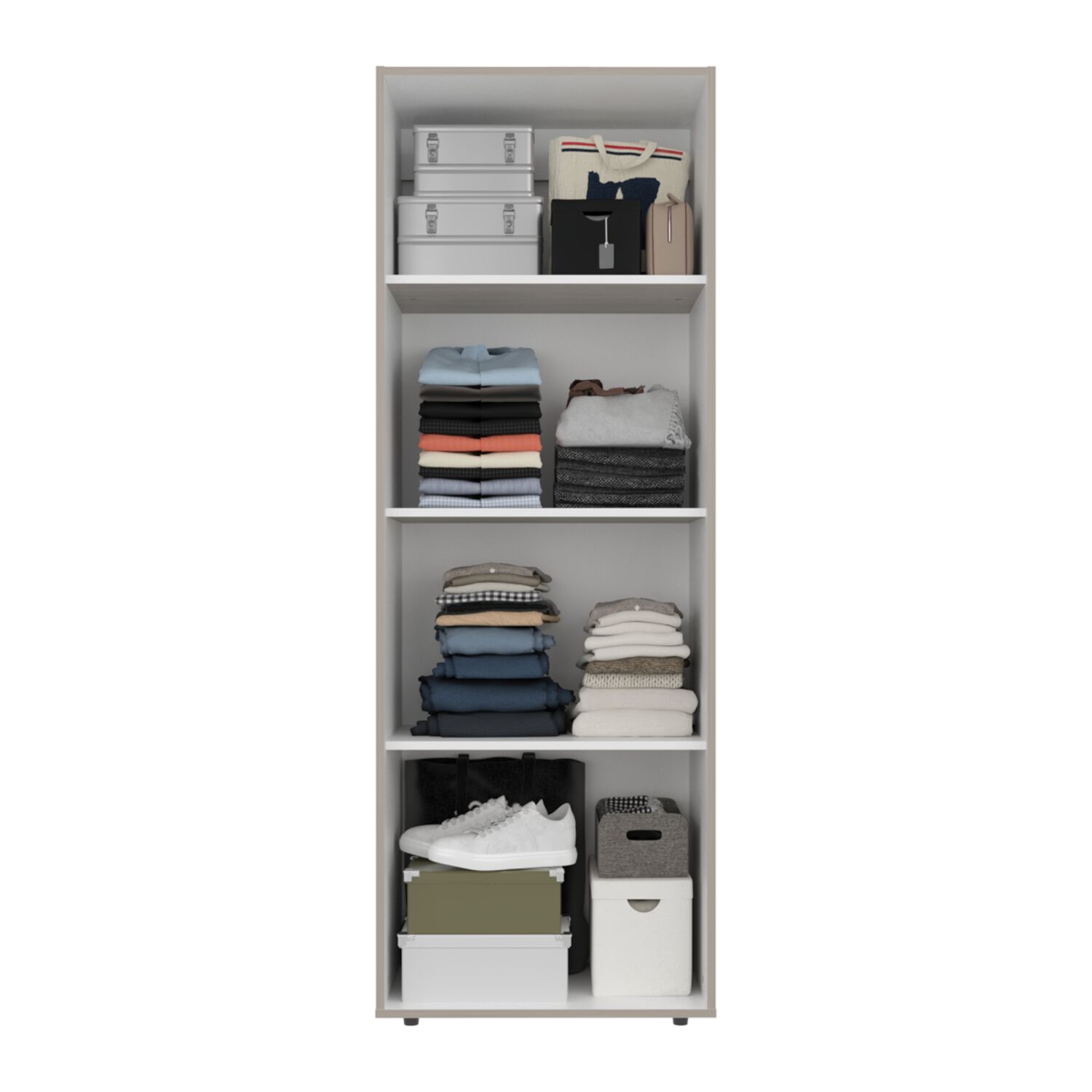 Closet 3 Puertas 170x60x40,2 Cm image number 2.0