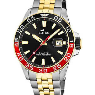 Reloj 18768/4 Lotus Negro Hombre Crono Deportivo