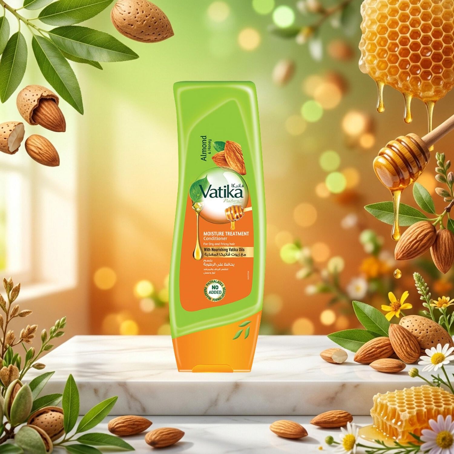 Acondicionador Vatika Almendra Dulce 400 Ml image number 1.0
