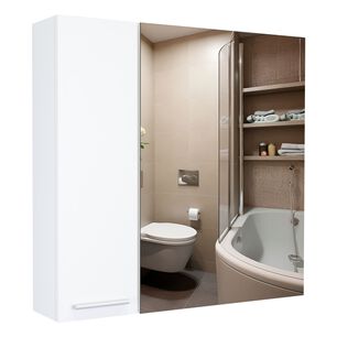Botiquin Con Espejo 2 Puertas Fm-015