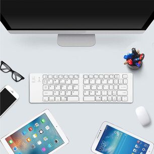 Mini Teclado Inalambrico Plegable Portatil Bluetooth