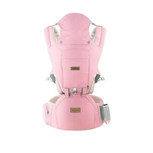 Portabeb&eacute; Ergon&oacute;mico Multifuncional 3 En 1 Lubabycas Rosado