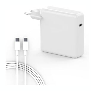 Cargador Compatible Macbook 87w Tipo Usb-c Blanco