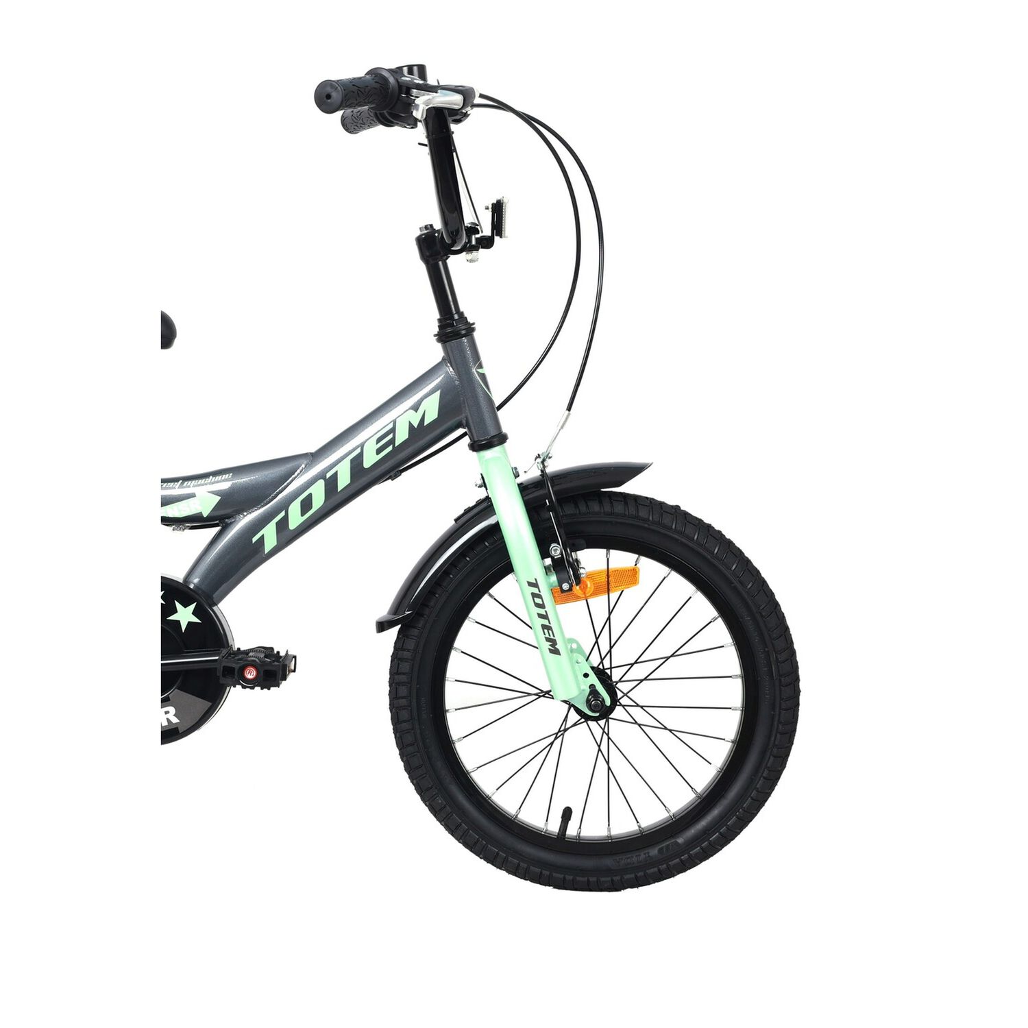 Bicicleta Totem Infantil Aro 16 Modelo Street Machine Gris image number 3.0
