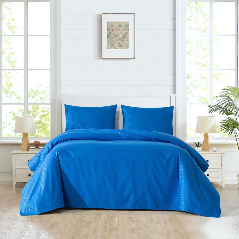 Juego De Sábanas Casaideal Embossed / 1.5 Plazas image number 0.0