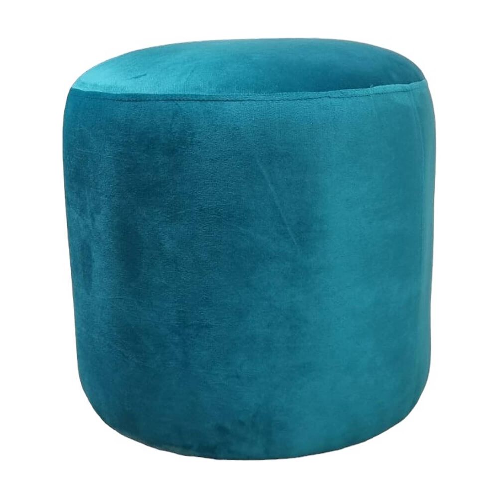 Pouf Redondo Felpa Lake image number 1.0