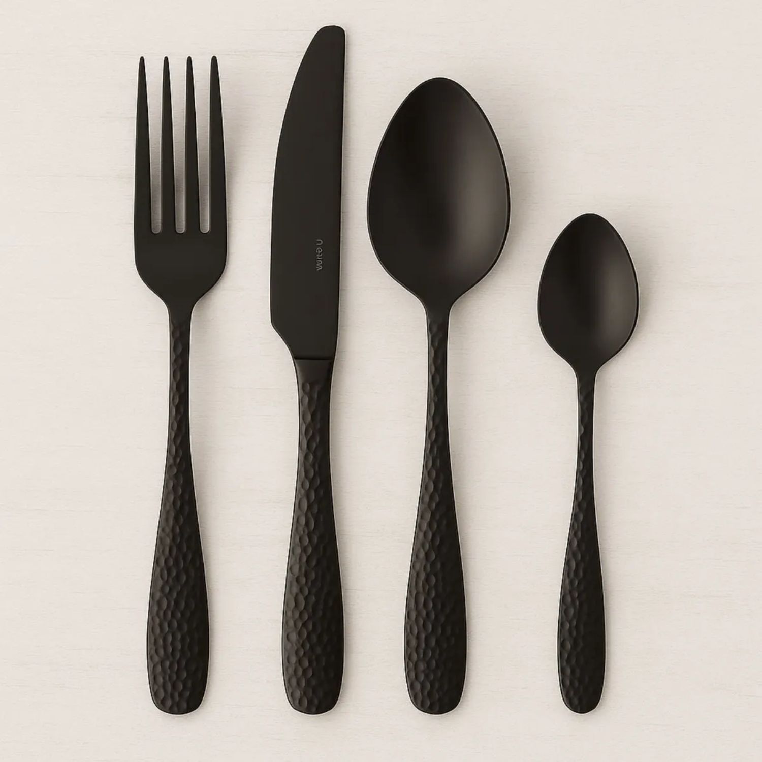 Set De Cubiertos 16 Piezas Hammer Wayu Elegante Comida image number 1.0