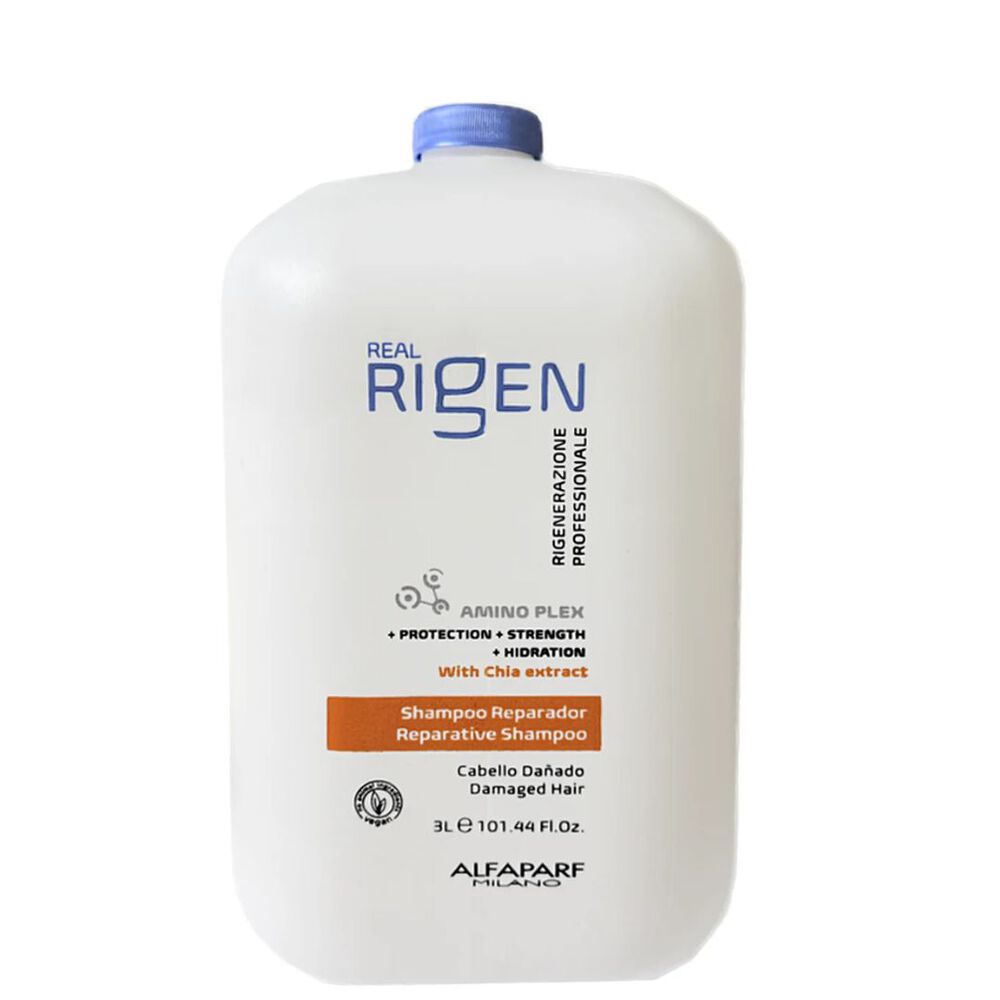 Shampoo Reparador Real Rigen Alfaparf Profesional 3 Litros image number 0.0