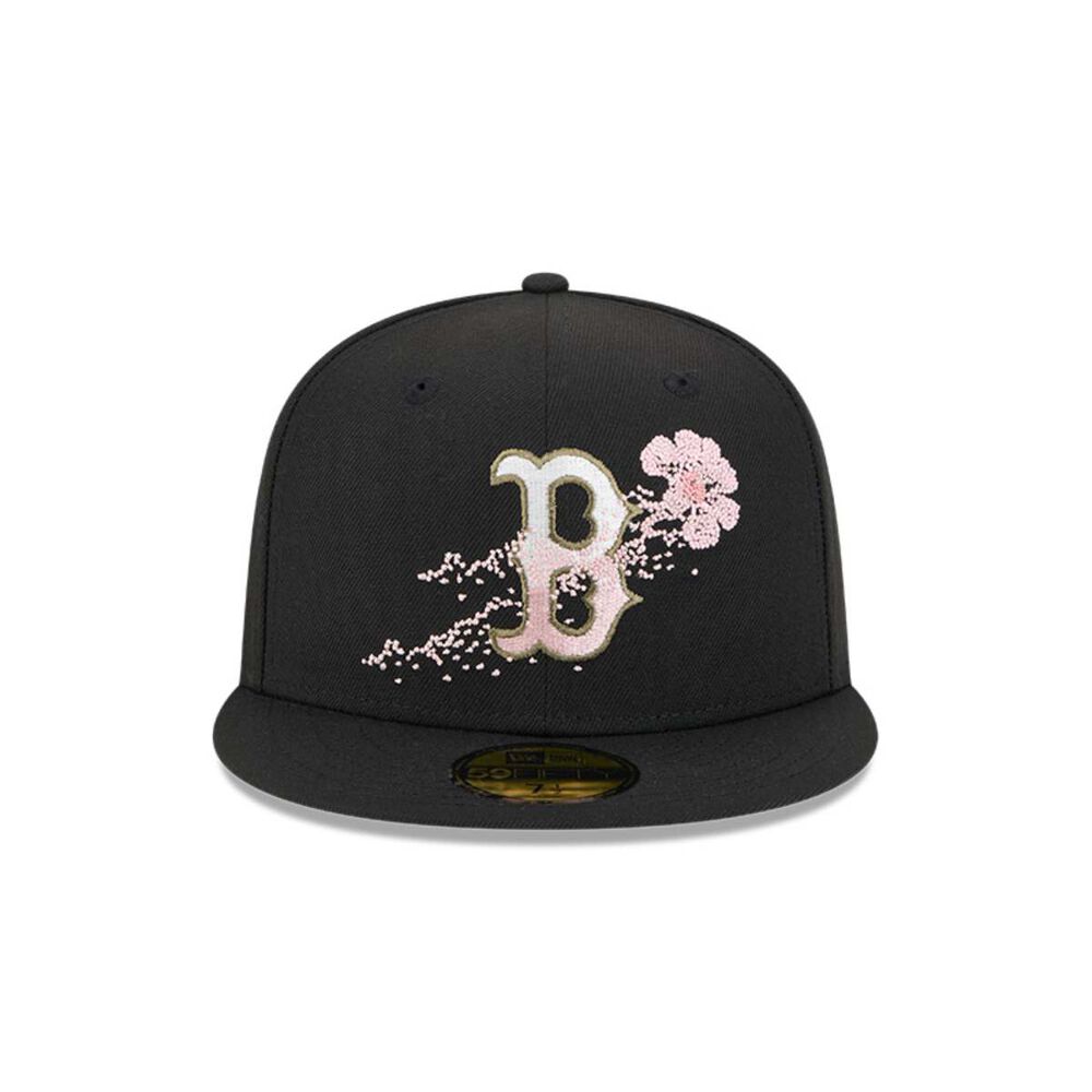 Gorro 59fifty Mlb Boston Red Sox Dotted Floral Black image number 2.0