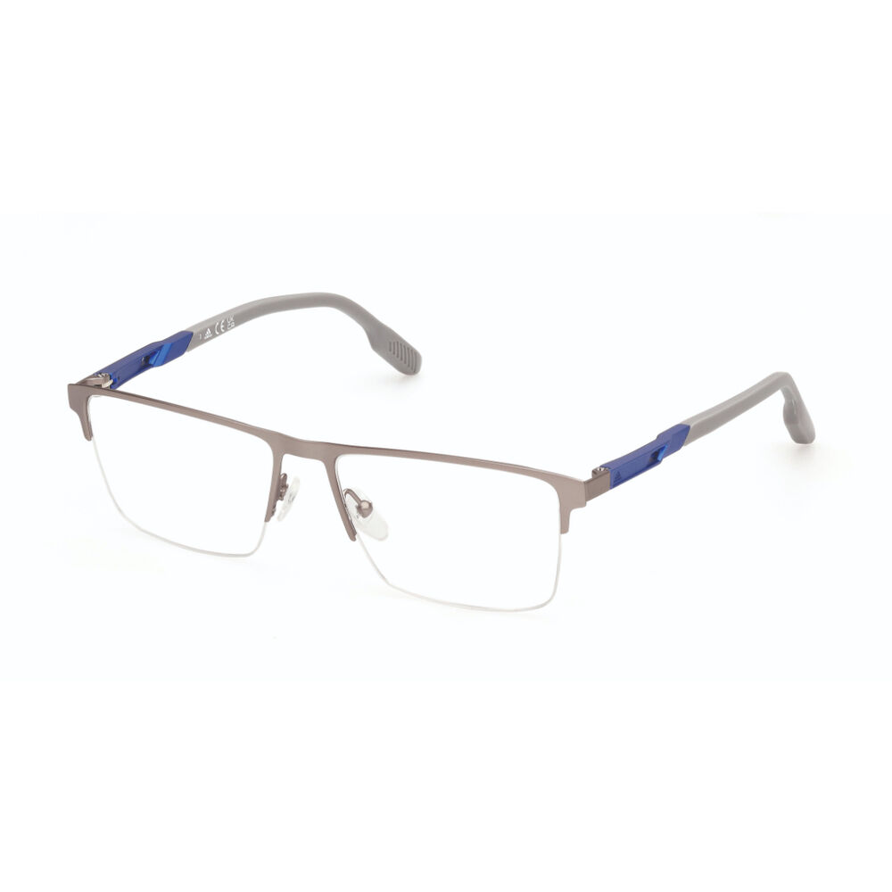 Lentes Ópticos Gris Mate Adidas Sport image number 1.0