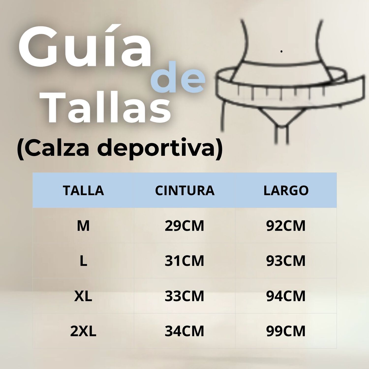 Calza Leggings Deportiva Tiro Alto Con Faja Reductora Y Moldeadora Mujer image number 2.0