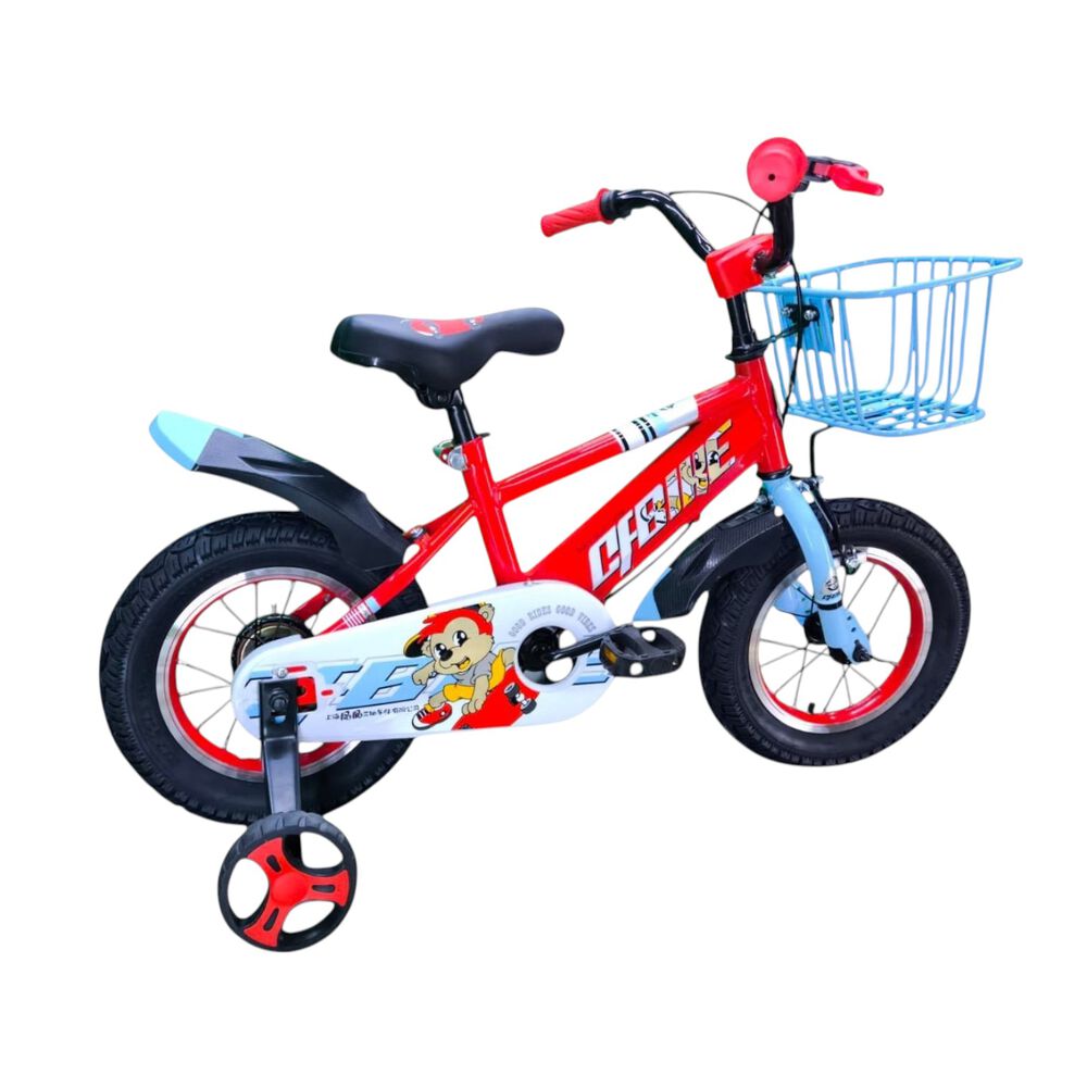 Bicicleta Aro 12 Infantil Cfbike Rojo/celeste image number 4.0