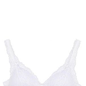 Bralette Encaje Blanco 2rios