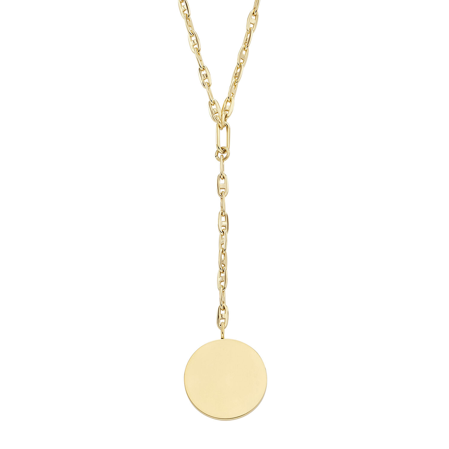 Collar Fossil Ja7258710 Dorado Mujer image number 1.0