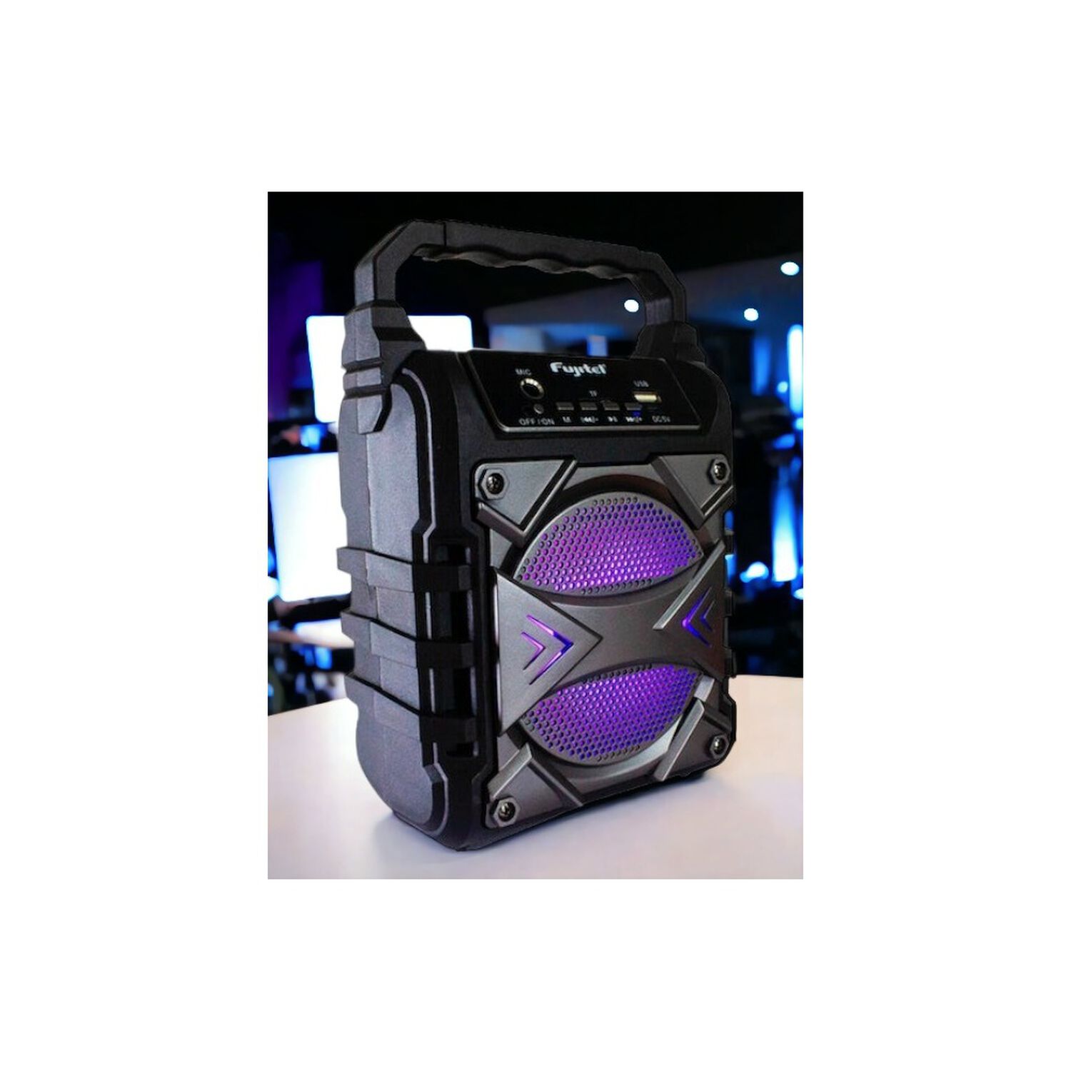 Parlante Port&aacute;til Recargable Fujitel Tws/ Bluetooth 5w/ 4010 image number 5.0