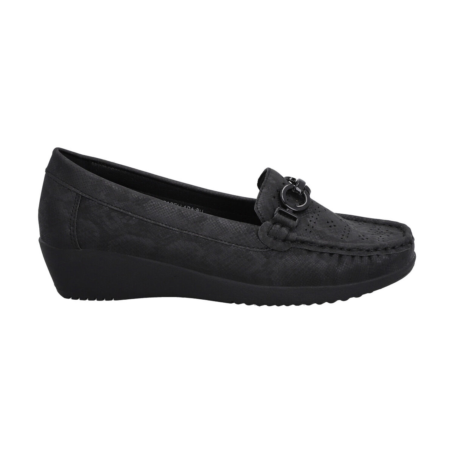 Mocas&iacute;n Mujer Negro Lali 3 Police image number 0.0