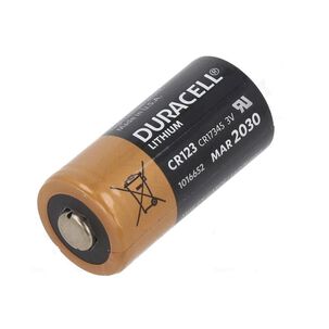 Pila Batería Fotográfica Duracell Modelo Cr123